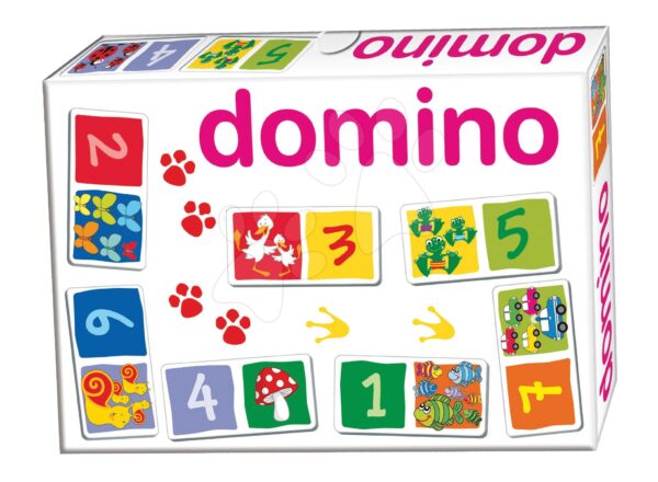 Dohány domino pro děti Čísla 28 ks 637-3