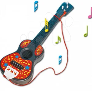 Dohány kytara pro děti malá 700 červená