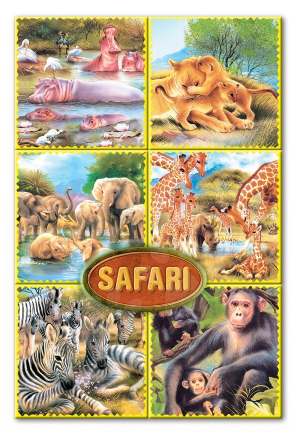 Dohány pohádkové kostky mix safari 603-4