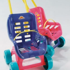 Dohány sportovní kočárek Bugy pro dětskou panenku 5011 fialový/růžový