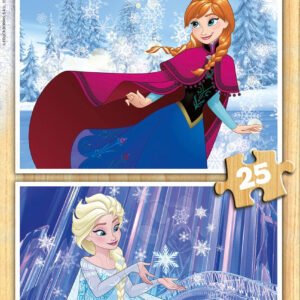 Dřevěné puzzle Frozen Educa 16801