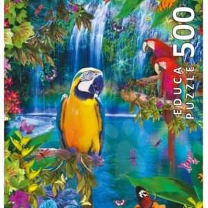 Educa Puzzle Genuine Bird Tropical Land 500 dílů 15512 barevné