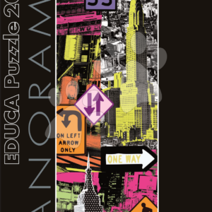 Educa Puzzle Panorama New York Pop Art 2000 dílků 16017 barevné
