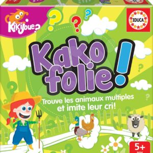 Educa dětská společenská hra Kako folie! ve francouzštině 16680
