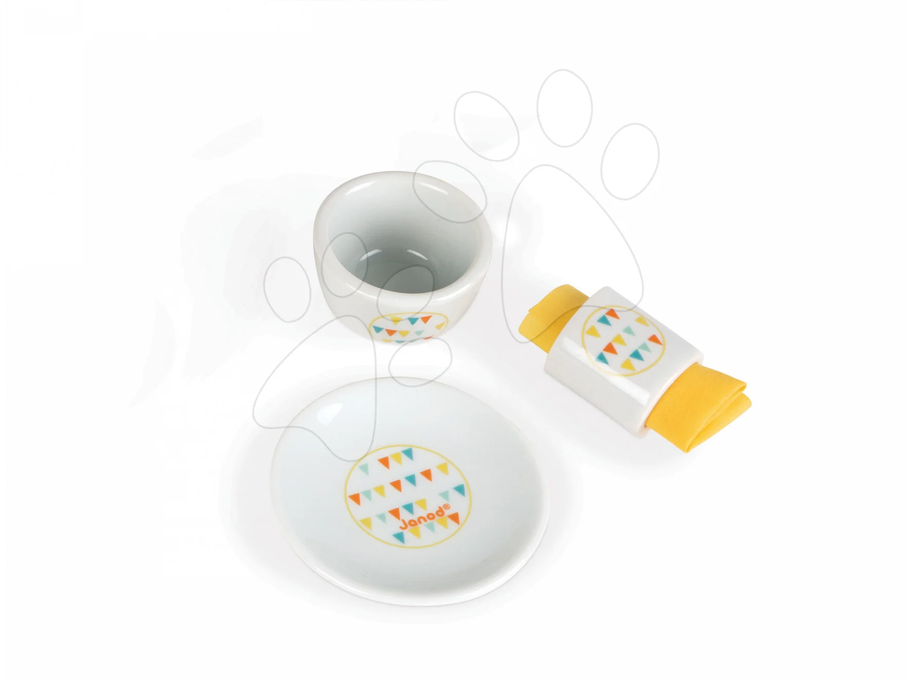 Janod porcelánová jídelní sada Happy Day 06591 - Obrázek 2