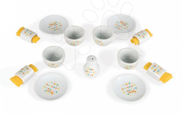 Janod porcelánová jídelní sada Happy Day 06591
