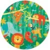 Puzzle pro nejmenší kulaté The Jungle Round Educa zvířátka v džungli 28 dílů 48 cm průměr - Image 2