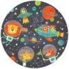 Puzzle pro nejmenší kulaté The Space Round Educa zvířátka ve vesmíru 28 dílů 48 cm průměr - Image 2