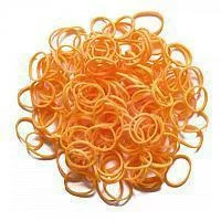 Rainbow Loom dětské gumičky 20570 neónově oranžová - Obrázek 3