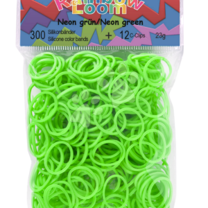 Rainbow Loom dětské gumičky neonové 20211 zelené