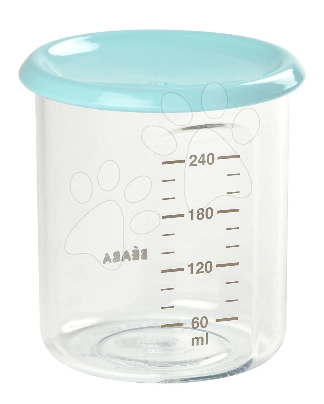 Beaba set 2 dóz na jídlo Maxi Portion 2x240 ml 912714 bleděmodrá a bledězelená - Obrázek 2