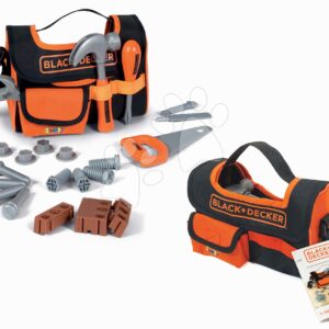 Brašna s pracovním nářadím Fabric Tool Case Black&Decker Smoby s 21 doplňky