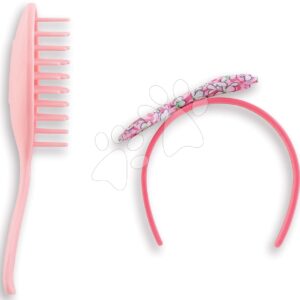 Čelenka s hřebenem Hair Brush Set Floral Ma Corolle pro 36 cm panenku od 4 let