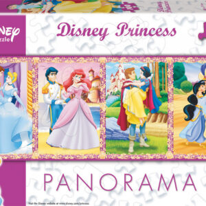Dětské puzzle Panorama Princezny Educa 100 dílů 13500 barevné