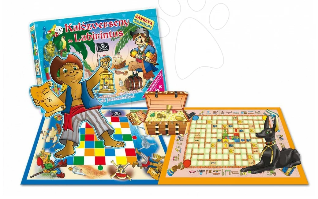 Dohány dětská hra Učit se hrou Pirát a Labyrint 619-1 - Obrázek 3