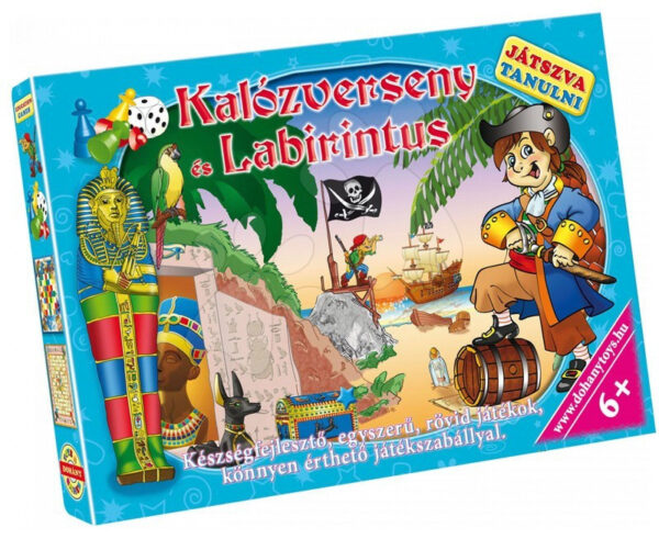Dohány dětská hra Učit se hrou Pirát a Labyrint 619-1