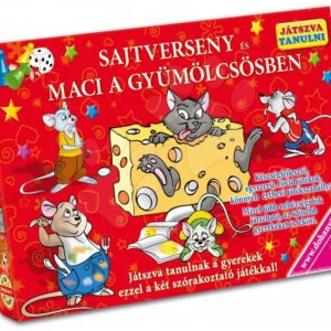 Dohány hra Učit se hrou Závody o sýr a Medvídek v ovocném sadě 619-3