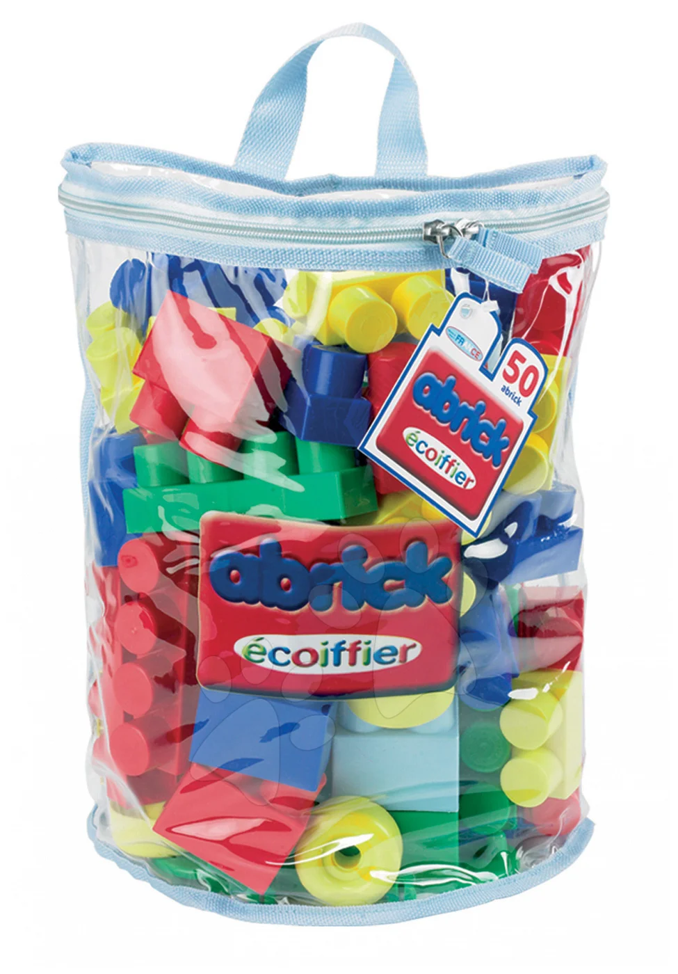 Écoiffier dětská stavebnice Abrick Maxi v batohu 50 ks 7362 - Obrázek 2