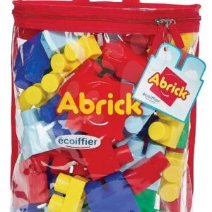 Écoiffier dětská stavebnice Abrick Maxi v batohu 50 ks 7362
