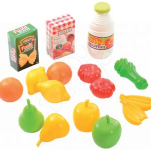 Écoiffier dětské ovoce a zelenina v síťce 100% Chef 951 oranžovo-žluto-zelená