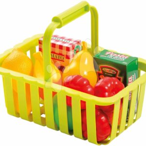 Écoiffier dětský košík s ovocem 981 zelený