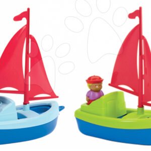 Écoiffier plachetnice s námořníkem M15145 červená/žlutá