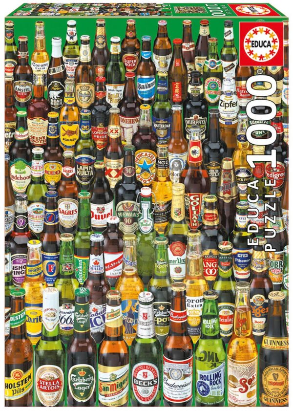Educa Puzzle Beers 1000 dílků 12736 barevné