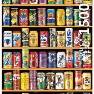 Educa Puzzle Plechovky 1 500 dílů 14446 barevné