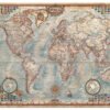 Educa Puzzle The World Executive Map 4000 dílků 14827 barevné - Image 2