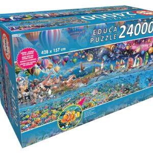 Educa Puzzle Život 24 000 dílů 13434 barevné