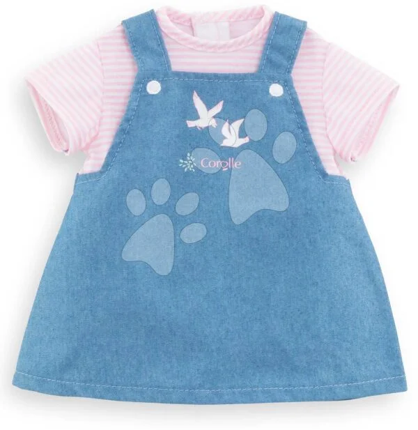 Oblečení Dress Pink Sailor Bords de Loire Mon Grand Poupon Corolle pro 36 cm panenku od 24 měsíců