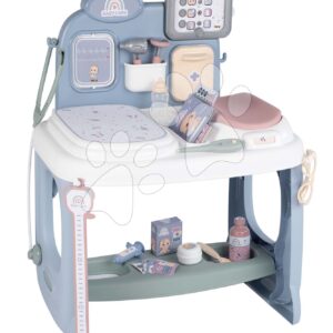 Pečovatelské centrum Baby Care Center Smoby elektronické s 24 doplňky se zvukem a světlem
