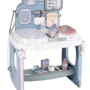 Pečovatelské centrum Baby Care Center Smoby elektronické s 24 doplňky se zvukem a světlem