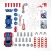 Pracovní stolek na kolečkách Spidey DIY Trolley Marvel Smoby s autíčkem figurkou a 45 pracovních doplňků - Image 2