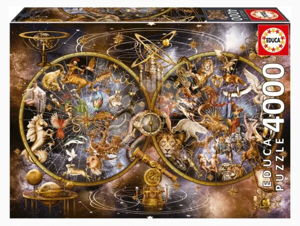 Puzzle Constellations Educa 4000 dílků a Fix lepidlo
