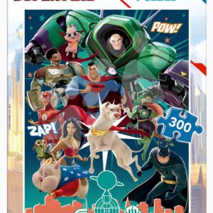 Puzzle DC League of Superpets Educa 300 dílků a Fix lepidlo