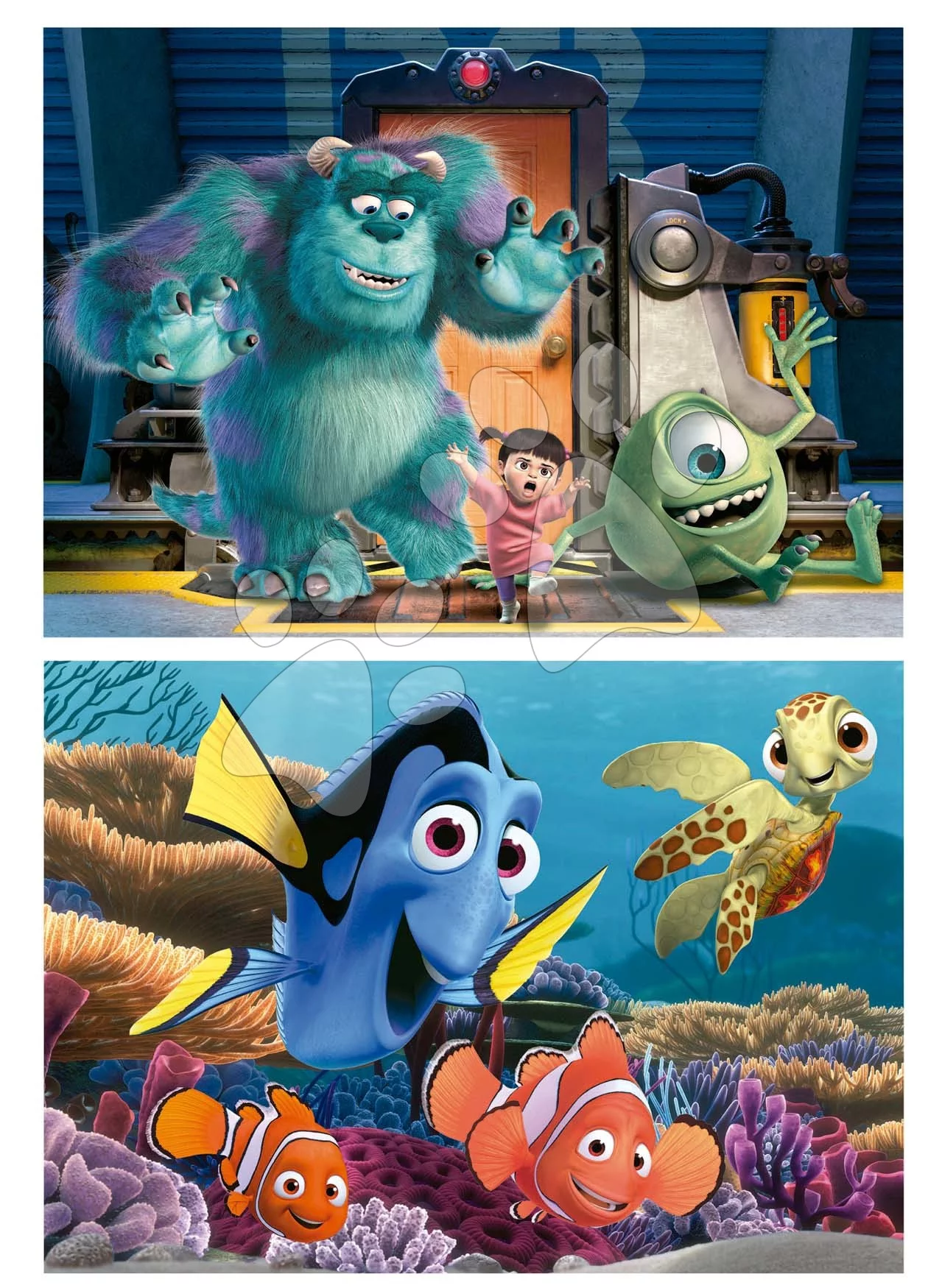Puzzle Disney Pixar Educa 2 x 20 dílků od 3 let - Obrázek 2