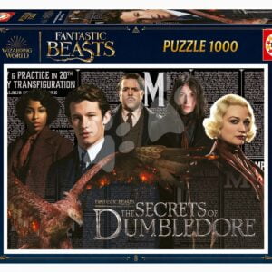 Puzzle Fantastic Beasts Educa 1000 dílků a Fix lepidlo