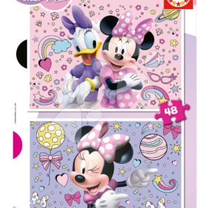 Puzzle Minnie Educa 2 x 48 dílků od 4 let