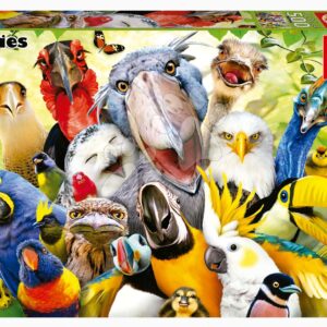 Puzzle Watch the Birdie Educa 500 dílků a Fix lepidlo