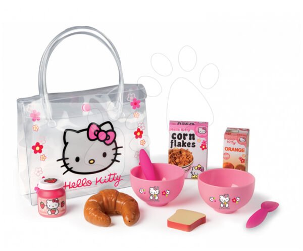 Smoby dětský snídaňový set Hello Kitty 24353 růžový