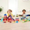 Stavebnice Dino Ranch Blitz Basic Set PlayBig Bloxx BIG s figurkou dinosaurus na farmě 13 dílů od 1,5–5 let - Image 3