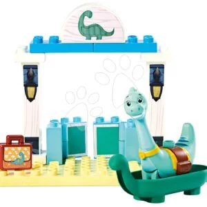 Stavebnice Dino Ranch Clover Basic Set PlayBig Bloxx BIG s figurkou dinosaurus v koupelně 13 dílů od 1