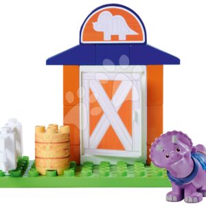 Stavebnice Dino Ranch Tango Basic Set PlayBig Bloxx BIG s figurkou dinosaurus ve stáji 16 dílů od 1