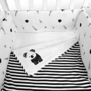 3dílná souprava do postýlky Koala Bamboo Black & White toT's-smarTrike peřinka