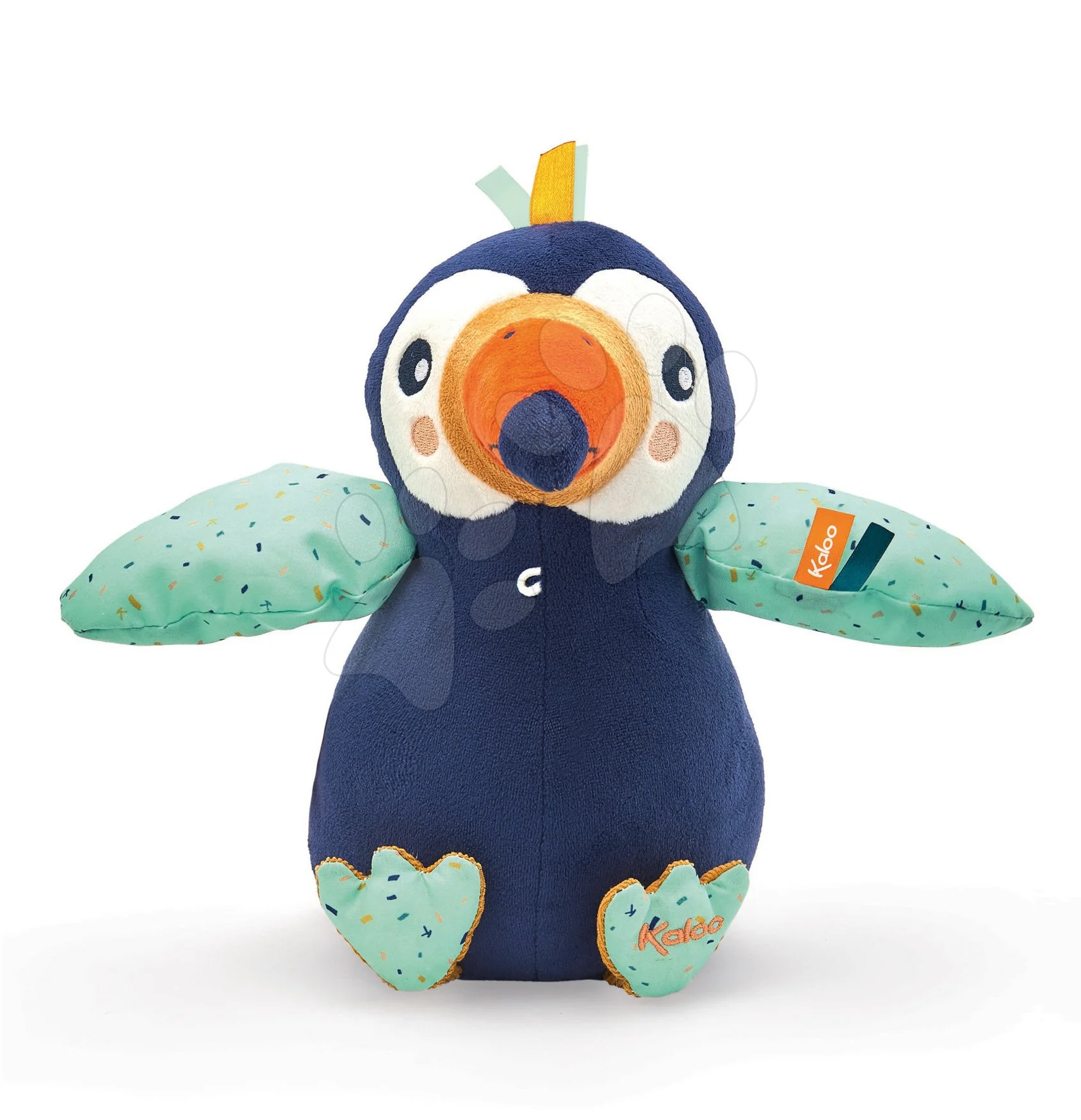 Aktivní létající plyšový Tukan Alban Kaloo elektronický pro nejmenší od 0 měsíců - Obrázek 2