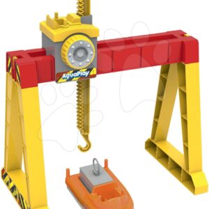 AquaPlay kontejnerový jeřáb k vodním drahám a loď s kontejnerem 124