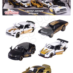 Autíčka Limited Edition 9 Giftpack Majorette kovová délka 7