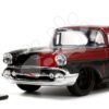 Autíčko DC Chevy Bel Air 1957 Jada kovové s otevíracími dveřmi a figurkou Harley Quinn délka 13 cm 1:32 - Image 2