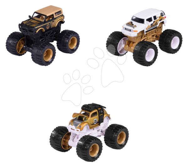 Autíčko Limited Edition 9 Gold Rockerz Majorette kovové s odpružením a gumovými kolečky délka 7
